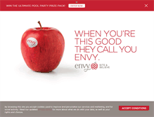 Tablet Screenshot of envyapples.com